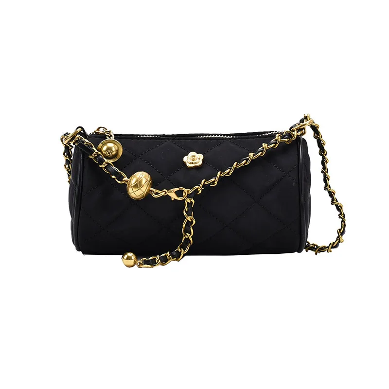 

Net red small autumn and winter new fashion diamond chain messenger bag small design shoulder bag