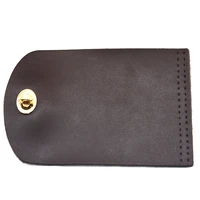 black coffee bag flip cover leather replacement bag accessories with lock handmade diy handbag shoulder bag parts 15x10cm