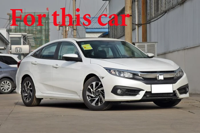 Панель переключения передач в стиле интерьера из углеродного волокна для Honda Civic