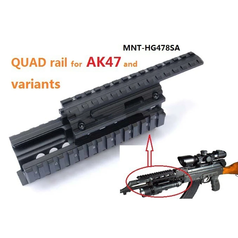 SINAIRSOFT Универсальный Приемник для системы Вивера Пикатинни 20 мм AK 47 74 вариантов