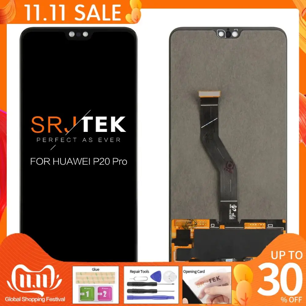 Новый оригинальный 6 1 &quotс ЖК-дисплеем для Huawei P20 Pro ЖК-дисплей экран Сенсорная