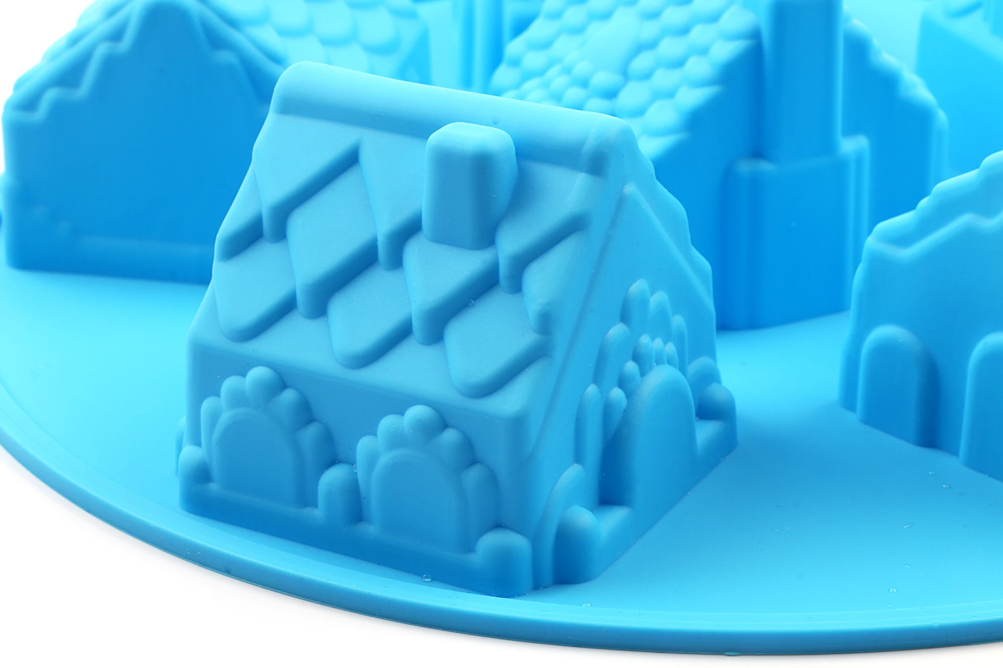 Удобная и креативная DIY силиконовые формы с 6 модулей дом Тип для Создание кубика