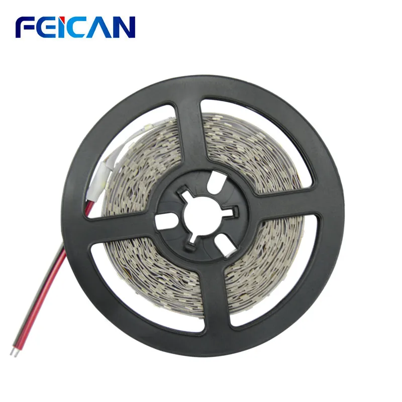 Светодиодная ленсветильник холодного белого света 2835 лента 5 м с подсветкой 12 В