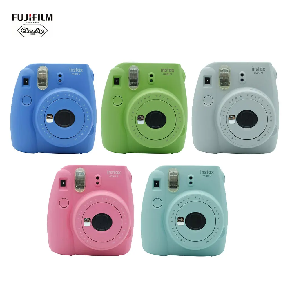 Новогодний подарок, 5 цветов, Fujifilm INSTAX Mini 9, фотокамера моментальной печати+ 20, 50 листов, пленка Fujifilm Instax Mini 8 9