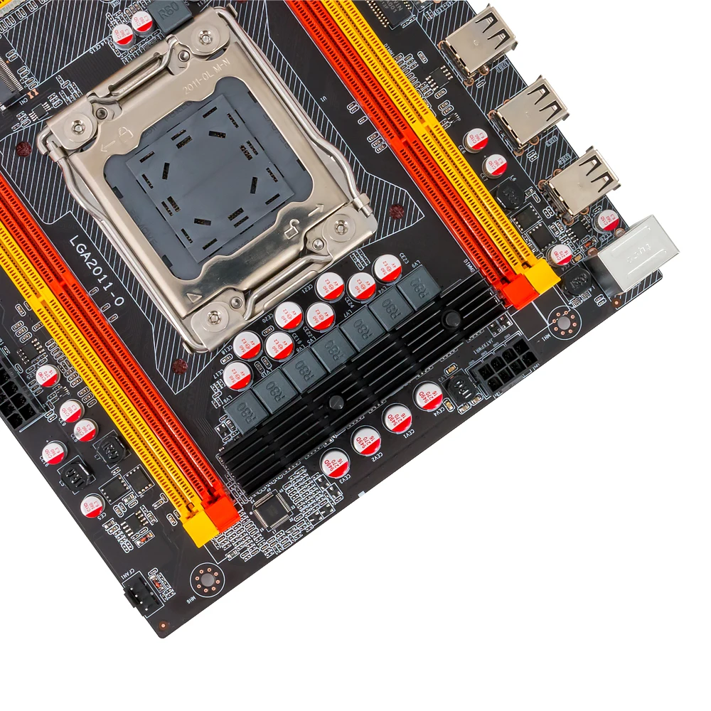 Материнская плата ALZENIT материнская Intel X79 LGA 2011 Xeon E5 с поддержкой ECC REG DDR3 128 ГБ M.2 NVME