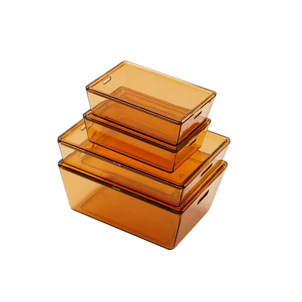 

Toys For Girls Storage Box Doll House Mini Model Food Play