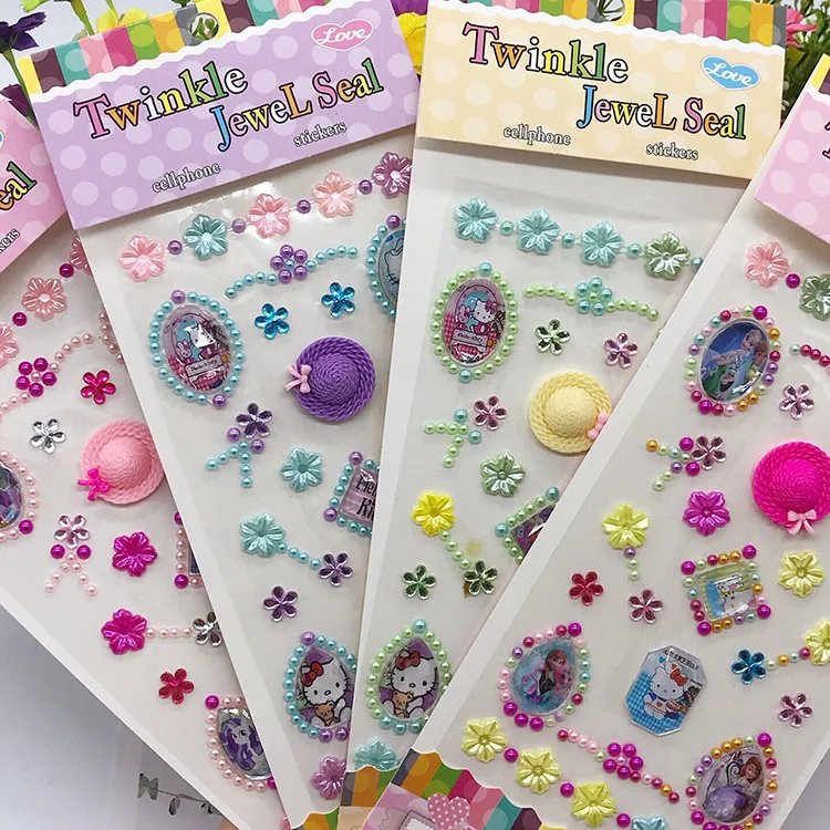 Самоклеящиеся золотистые наклейки с пятиконечными звездами|Наклейки для