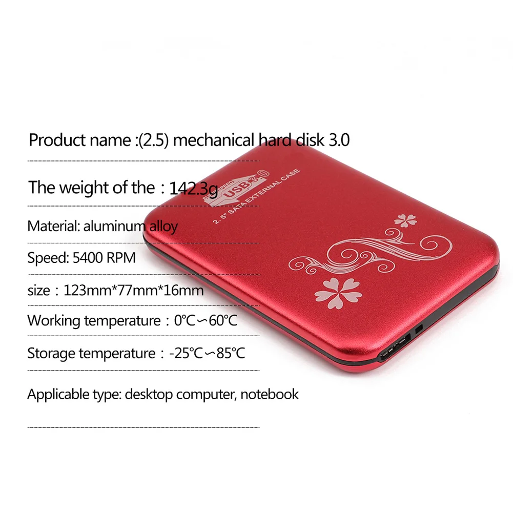 

YD8 USB3.0 Desktop Notebook External Hard Drive Compact High Performance Storage Computer Hark Disk Mobile Hard Drive DJA88