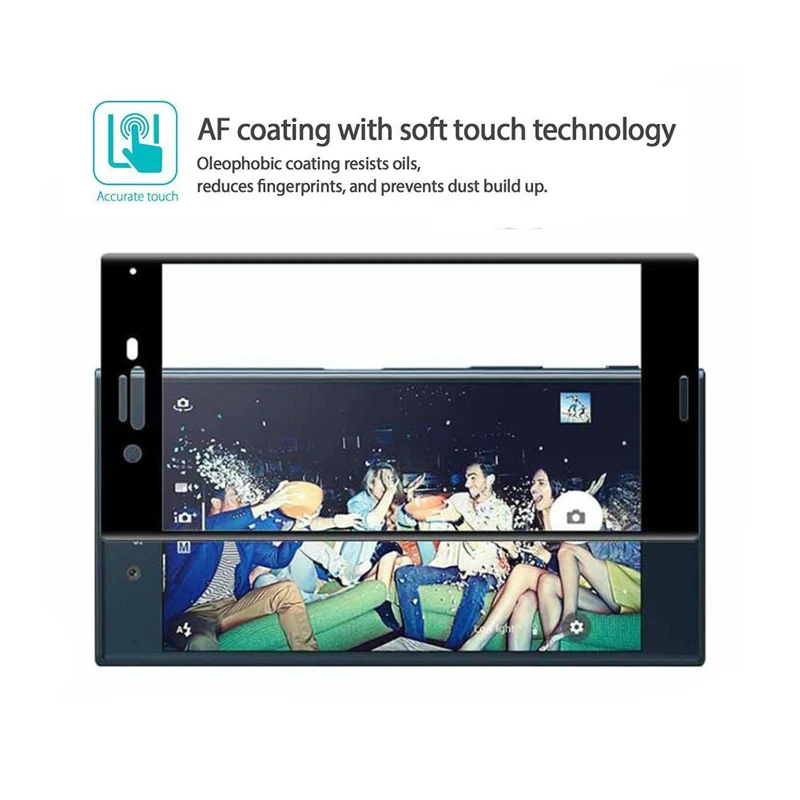 5D защита из закаленного стекла с полным покрытием для sony Xperia X Performance XA Ultra XA1 XA2 Plus