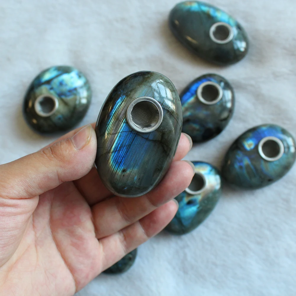 Runyangshi удлиненная трубка из натурального хрусталя кристаллическая неправильной