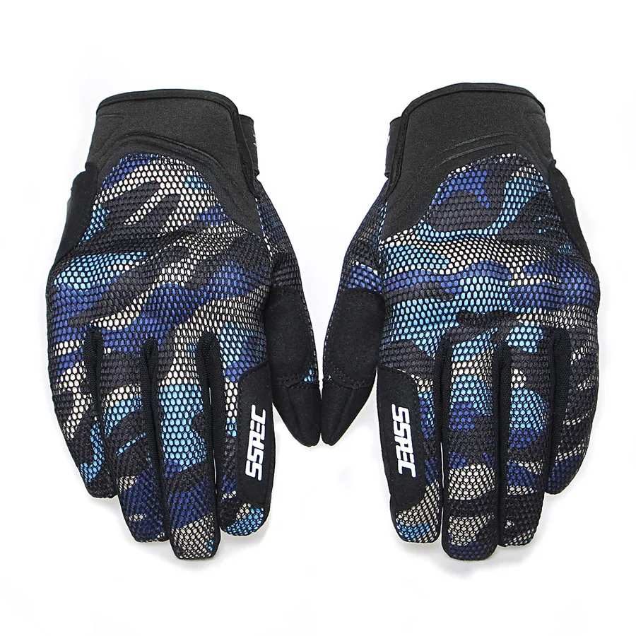 Летние Мотоциклетные Перчатки SSPEC 3D сетчатые камуфляжные мотоциклетные перчатки