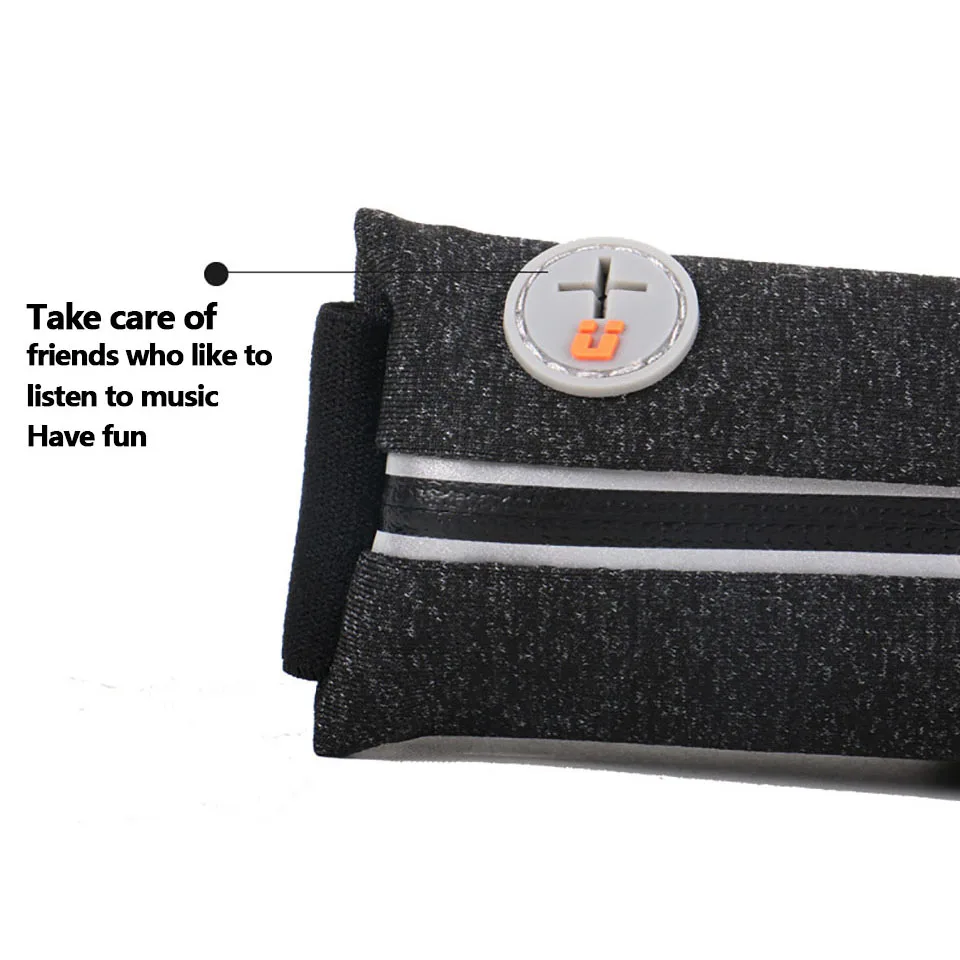 Миниатюрная поясная сумка для занятий спортом на открытом воздухе светильник