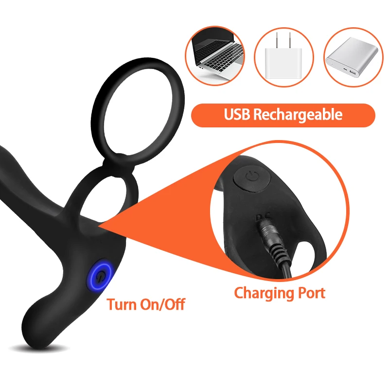 Вибрирующие Кольца для пениса секс игрушки пар Массажер клитора Задержка