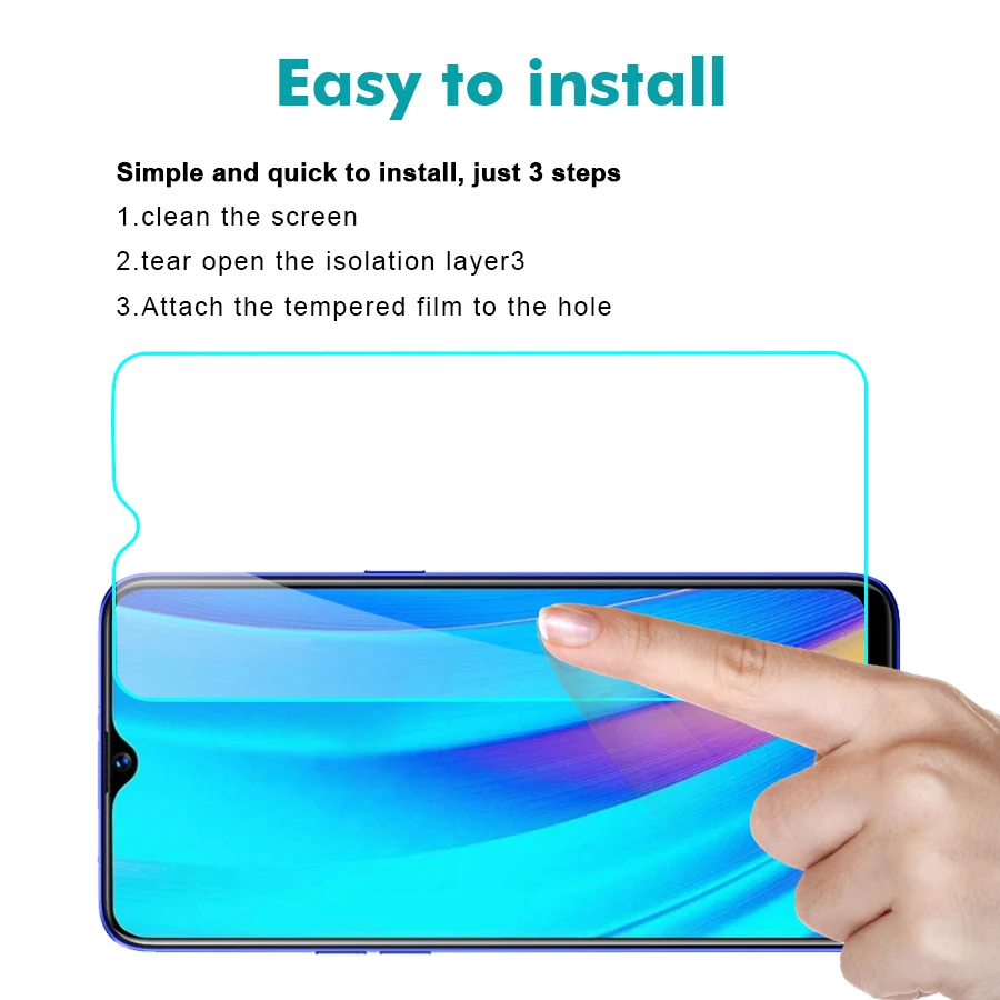 Закаленное стекло Altroplas брендовый защитный чехол для экрана Realme X Q X2 X5 Pro 3