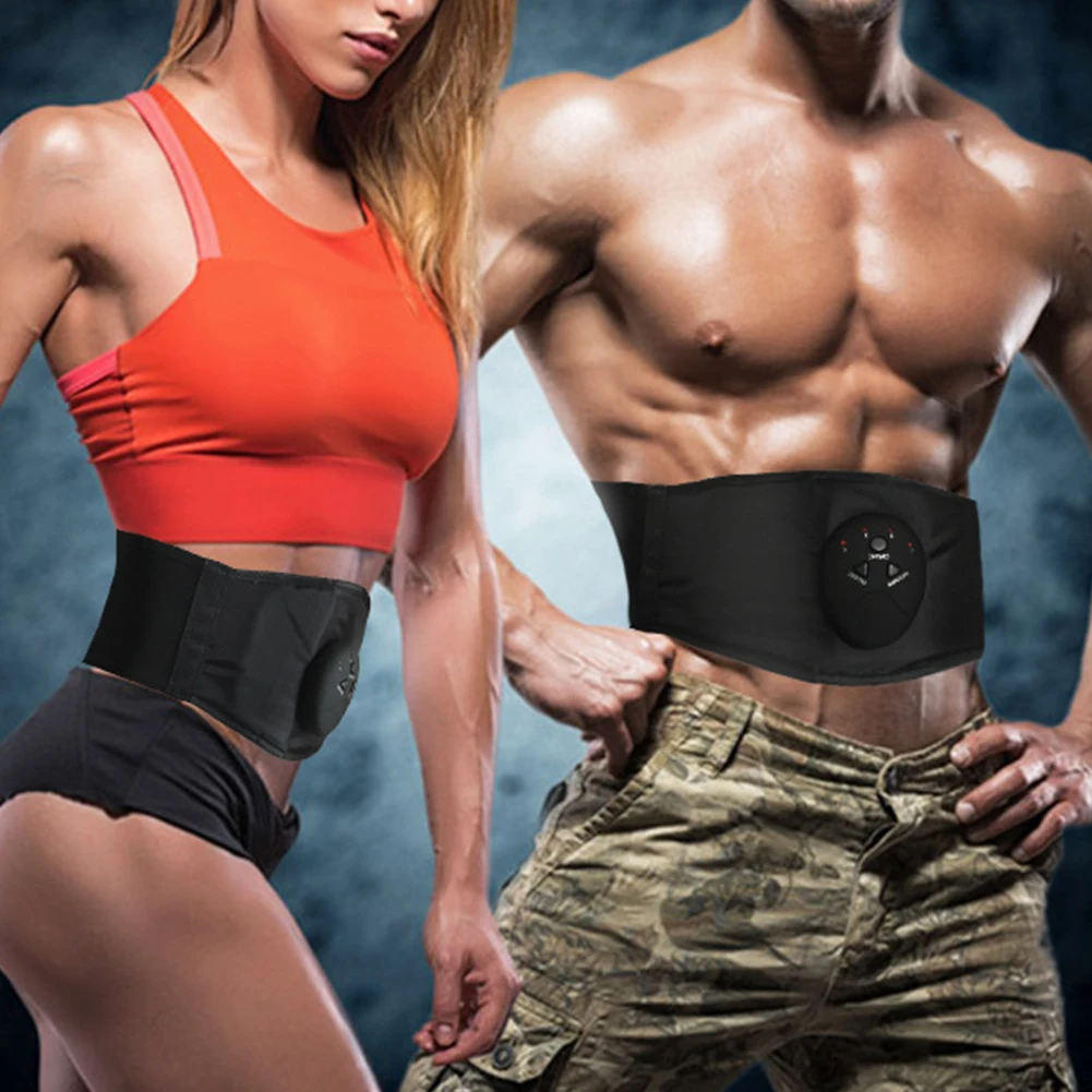 Trainer Weight Loss Massager Belt Practical Fitness Waist Abdominal Fat Removal Muscle Stimulator Shaper Slimming Smart Electric