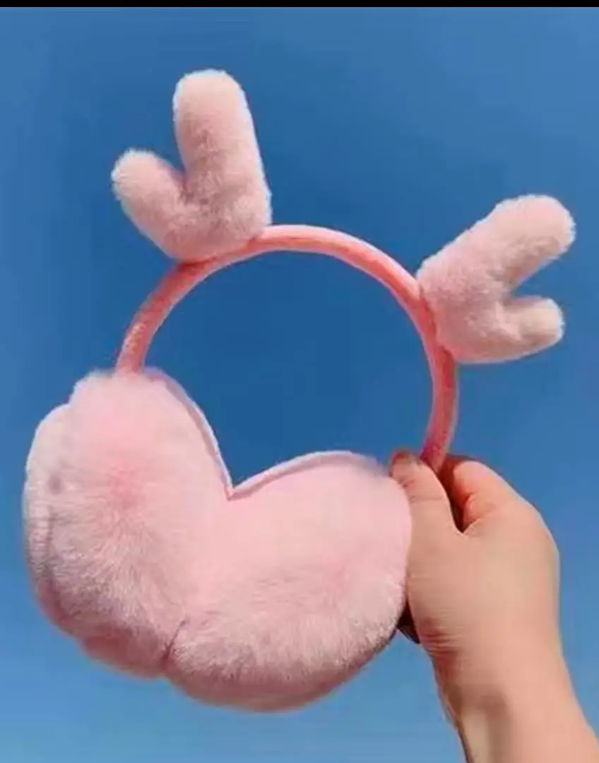 

Adult Children Ear Cover Fuzzy Faux Fur Antifreeze Earmuffs Plush Folding Loveliness Comfortable Fashion Winter Warm Earmuff