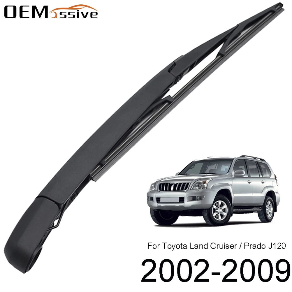 

Rear Windshield Wiper Blade Arm Kit Set For Toyota Prado J120 Land Cruiser J120 2002 2003 2004 2005 2006 2007 2008 2009