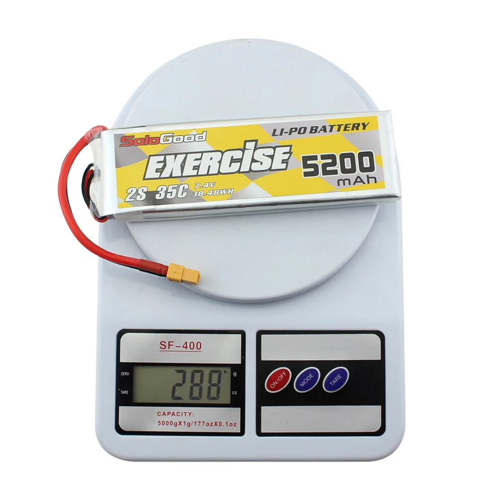 Lipo 2S аккумулятор 7 4 В 1200 мАч 1500 1800 2200 25C 2600 3000 4200 5200 35C с разъемом XT60|Детали и