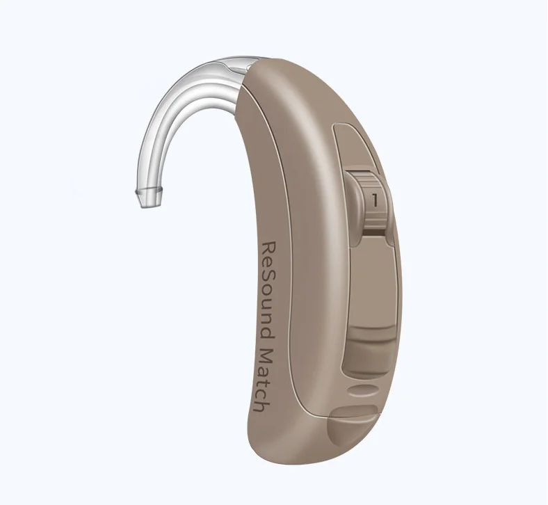 GN ReSound match высокомощный BTE цифровой слуховой аппарат MA3T80-V мини-усилитель звука за ухом для сильной глубокой потери