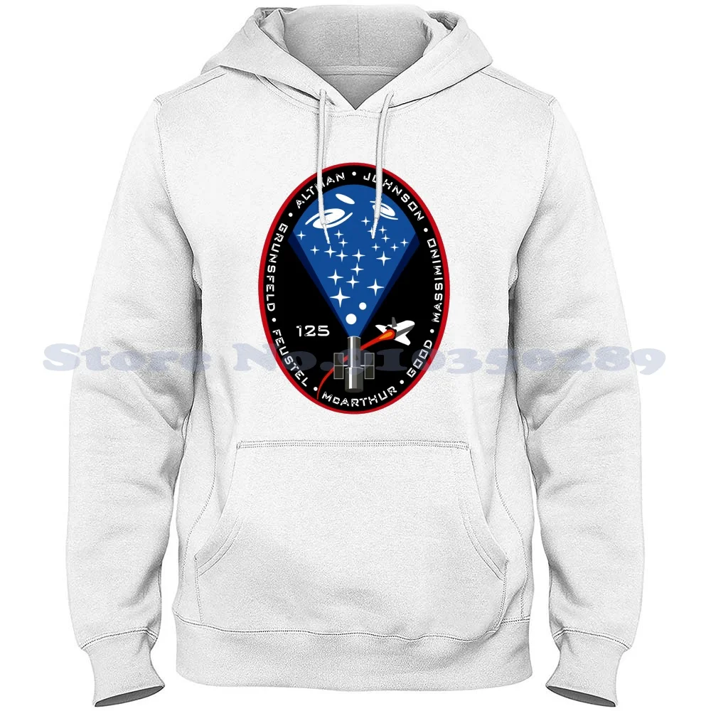 

Sts - 125 Mission Logo Hoodies Sweatshirt For Men Women Shuttle Atlantis Sts Space Spaceshuttle Patch Usa National Aeronautics