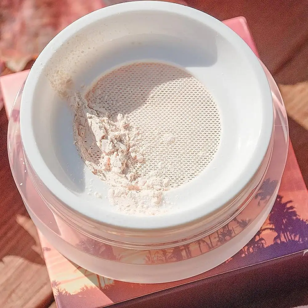 FOCALLURE косметика рассыпчатая пудра для лица матовая полупрозрачная водостойкая