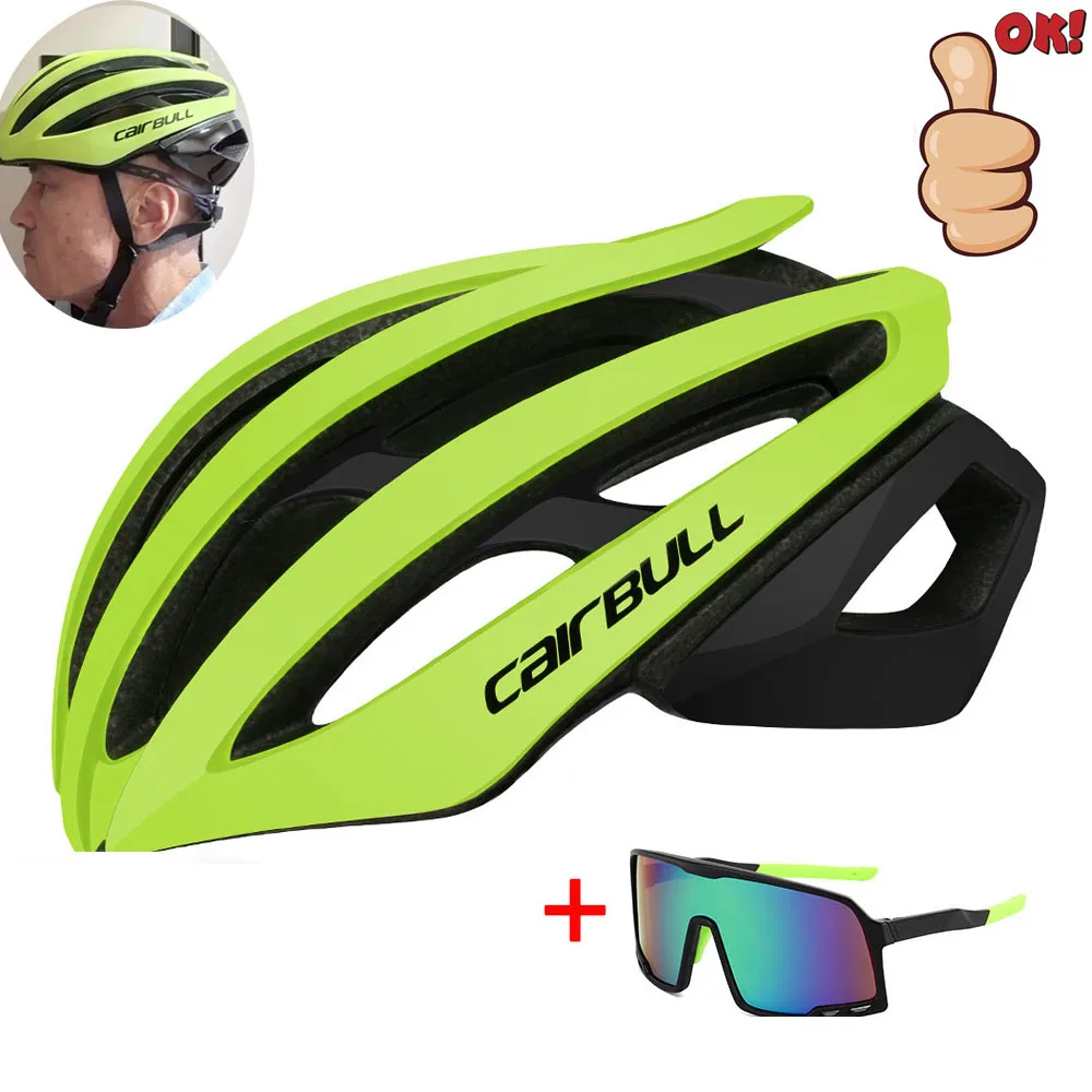 

CAIRBULL Road Bike Helmet Bicycle Helmets Men Mountain Bike Riding Cycling Integrally-molded Helmet capacete casco bicicleta