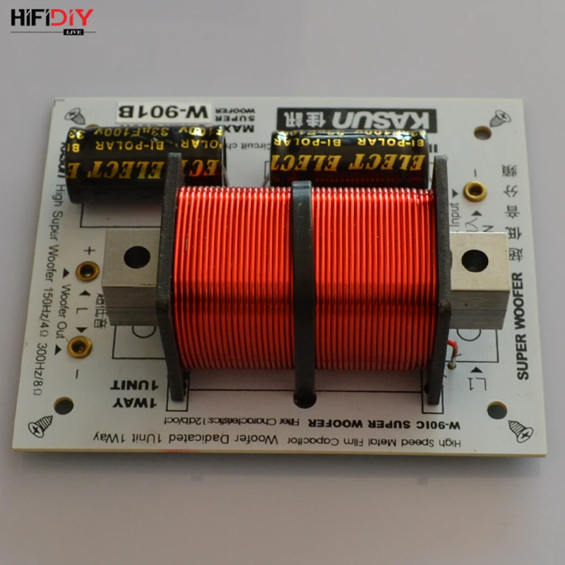 HIFIDIY LIVE-динамик 1 Way динамик (сабвуфер) Hi-Fi домашний бас-динамик s аудио кроссовер с