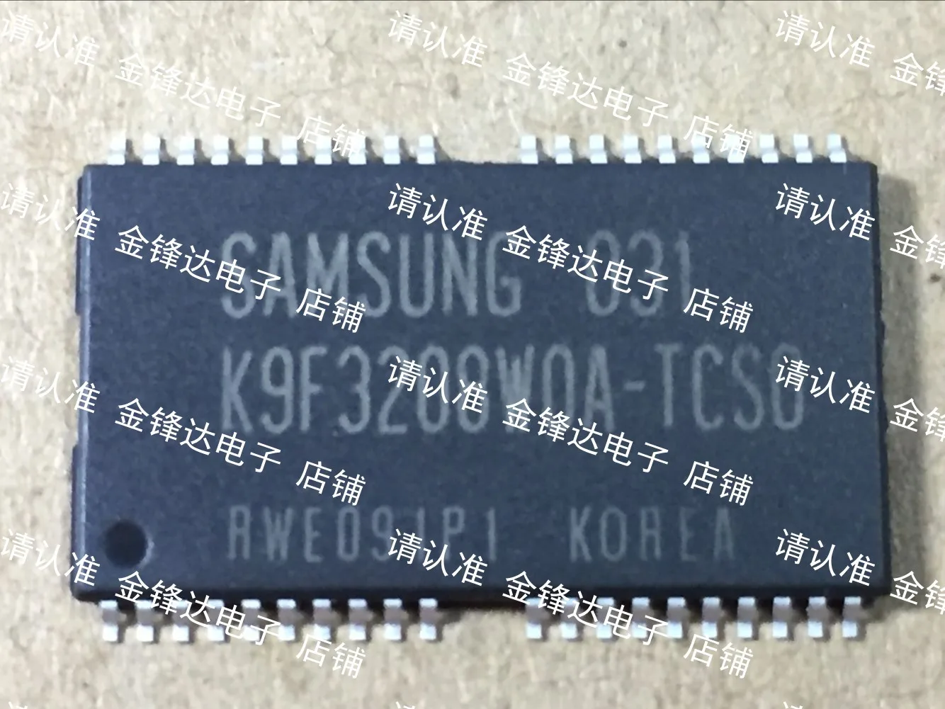 

K9F3208W0A-TCBO / WOA-TIBO / WOA-TCSO / W0A-TISO