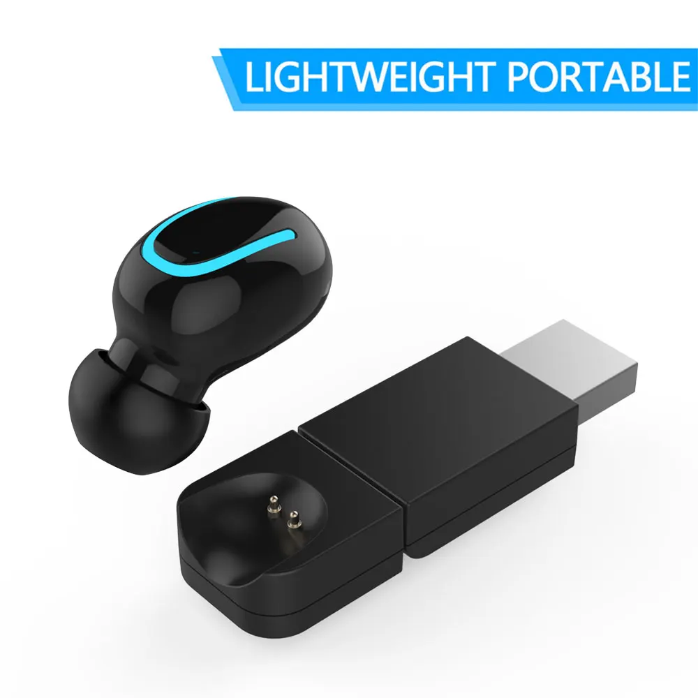 Bluetooth наушники Беспроводные спортивные с беспроводным USB зарядным устройством V4.1