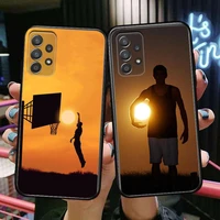 basketball enthusiast phone case hull for samsung galaxy a70 a50 a51 a71 a52 a40 a30 a31 a90 a20e 5g a20s black shell art cell c