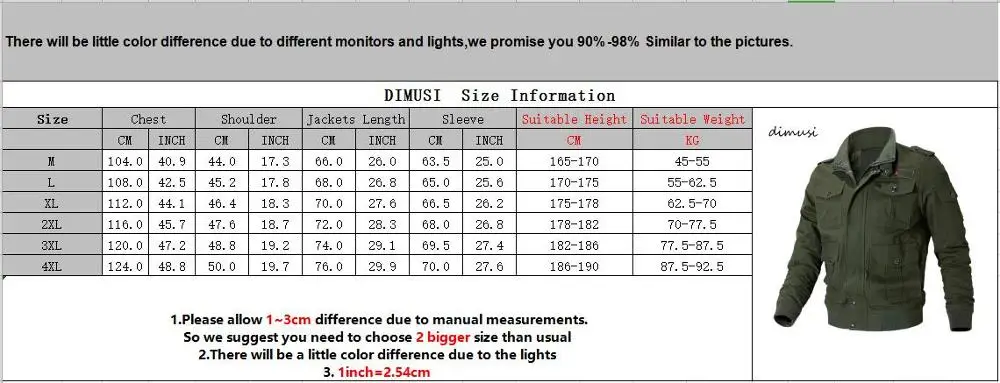 

DIMUSI Autumn Mens Bomber Jackets Casual Men Army Military Windbreaker Jackets Mens Cotton Slim Baseball Biker Coats Clothing