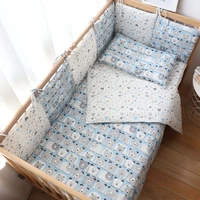 baby bedding set boy girl soft cotton kid bed linen kit for children crib bedding baby items for room decoration custom size