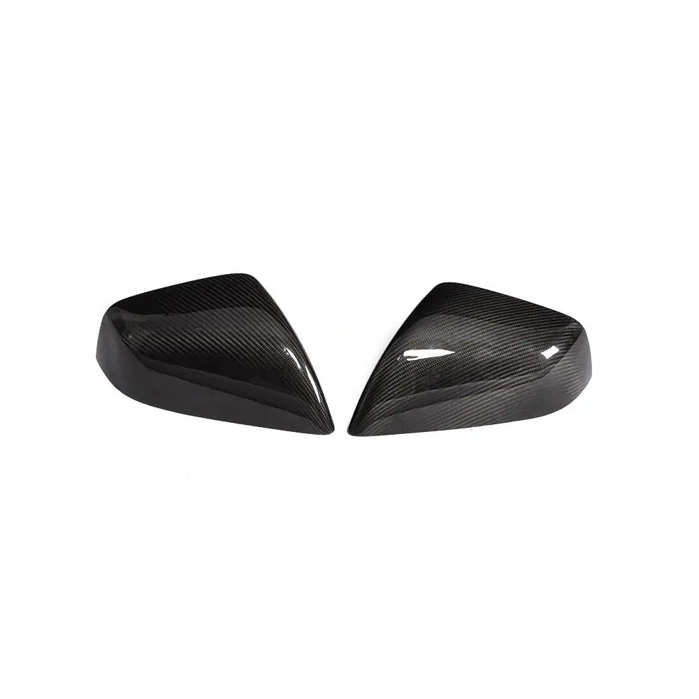 Dry Carbon Car Mirror Cover Caps for Tesla Model X Side Cap Shell Add-On Style | Автомобили и мотоциклы