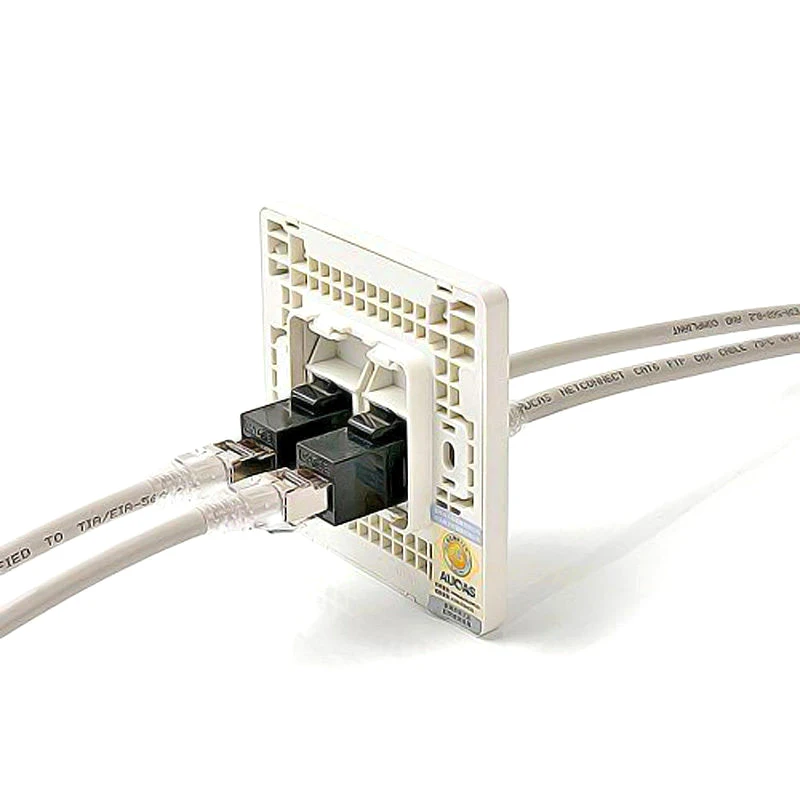 RJ45 гнездо к UTP Cat5e CAT6 keystone jack встроенный соединитель адаптера | Электроника