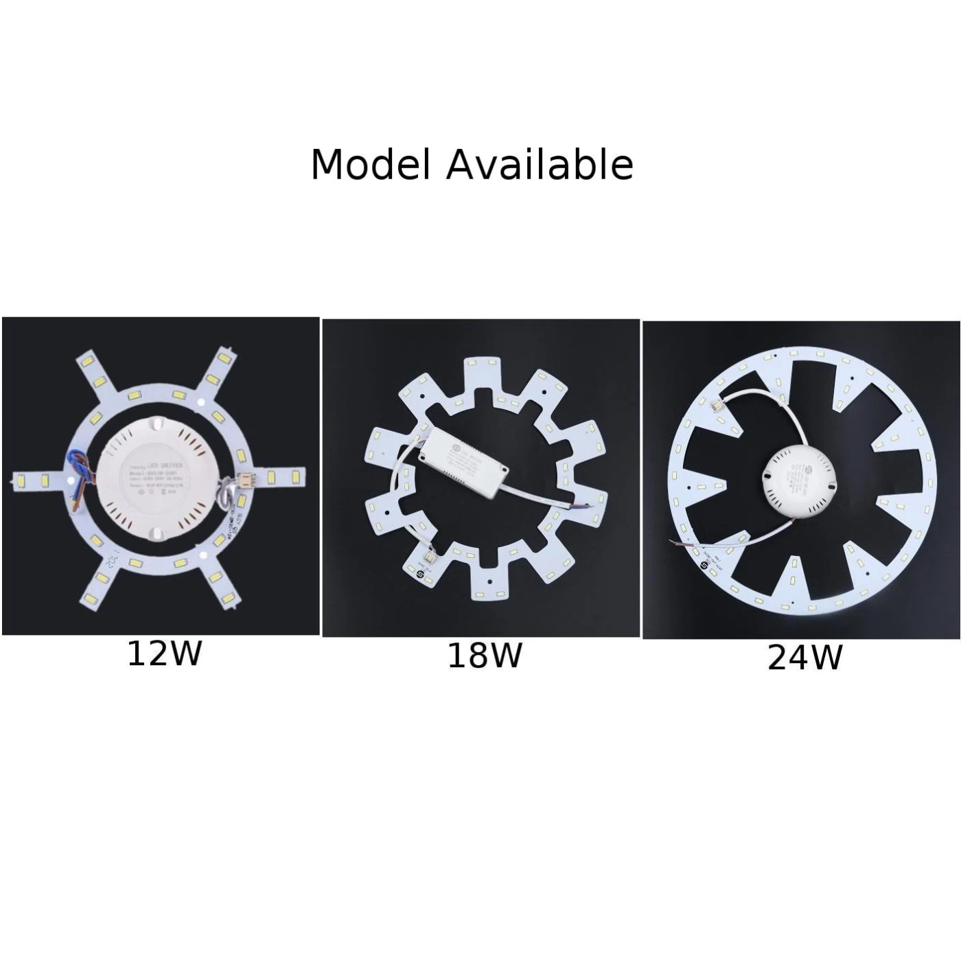 Светодиодный потолочный Драйвер 18 Вт/24 Вт световая панель круглая плата
