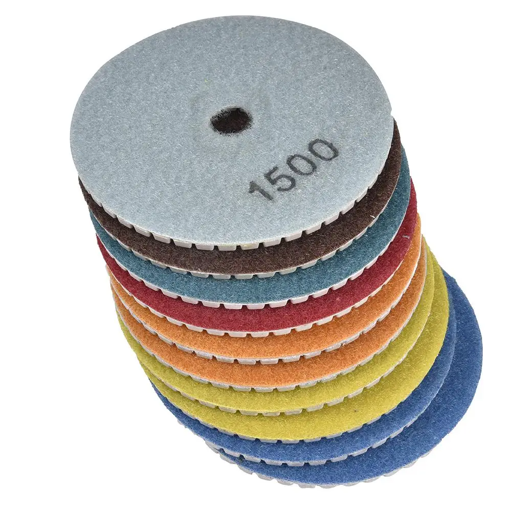 Набор алмазных полировальных подушечек резиновый поднос полировальный коврик