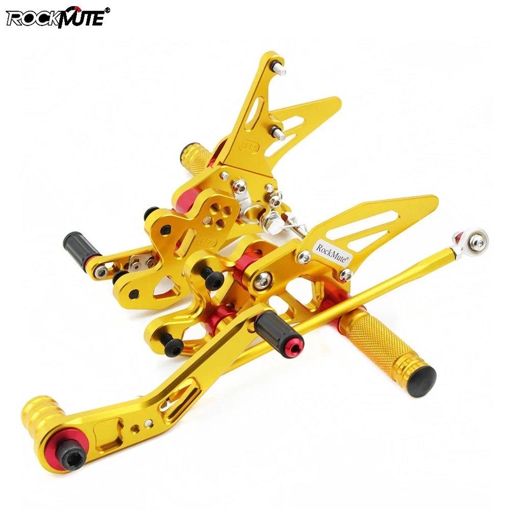 

Footrest Rearsets For SUZUKI GSX-R600 / GSX-R750 2006 2007 2008 2009 2010 Motorcycle Brake Lever Rear Pedal Stakes Set