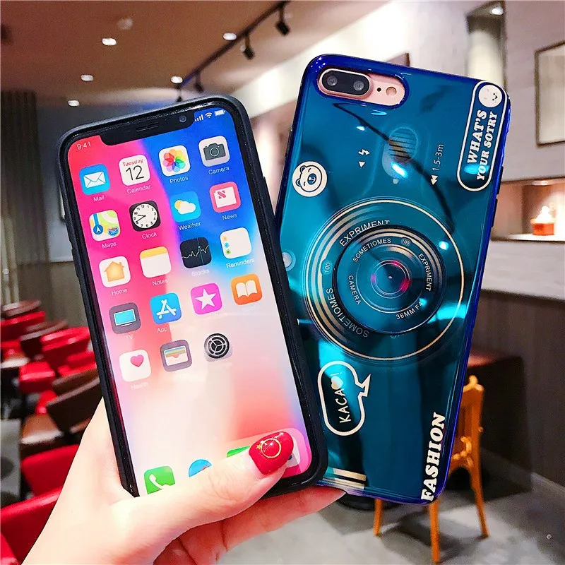 Для Samsung Galaxy A80 A90 A60 A20E A2 Core M30 M20 камера Blue Ray чехол мягкий IMD Винтажный с подставкой