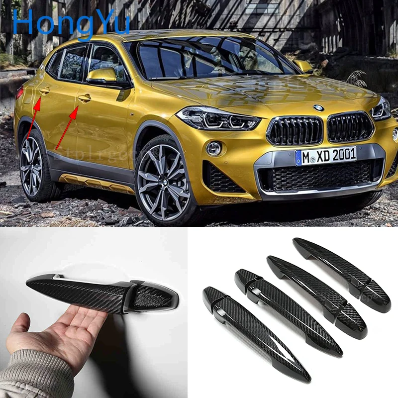 Для BMW x2 F39 xDrive 20d 25i 28i 20i M35i Авто внешний углеродное волокно сделанное покрытие ручки двери Наклейка украшения накладка Для BMW x2 F39 xDrive 20d 25i 28i 20i M35i Авто внешний углеродное волокно сделанное покрытие ручки двери Наклейка украшения накладка
