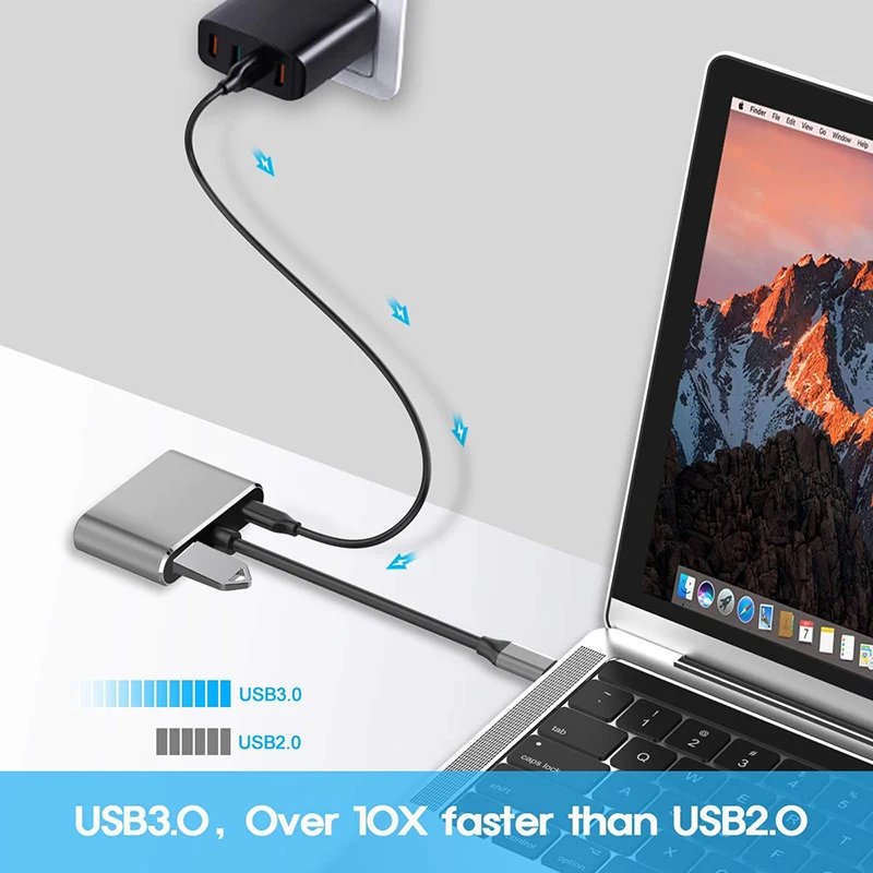 type-c to hdmi compatible 4k vga usb c 3.0 hub adapter, suitable for macbook nintendo samsung s9 dex huawei p20 xioami 10 TV
type-c to hdmi compatible 4k vga usb c 3.0 hub adapter, suitable for macbook nintendo samsung s9 dex huawei p20 xioami 10 TV