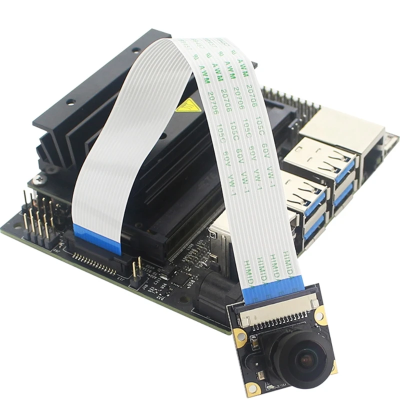 

8MP Camera for NVIDIA Jetson Nano camera wide-angle camera IMX219 suitable for NVIDIA Jetson Nano series motherboards with