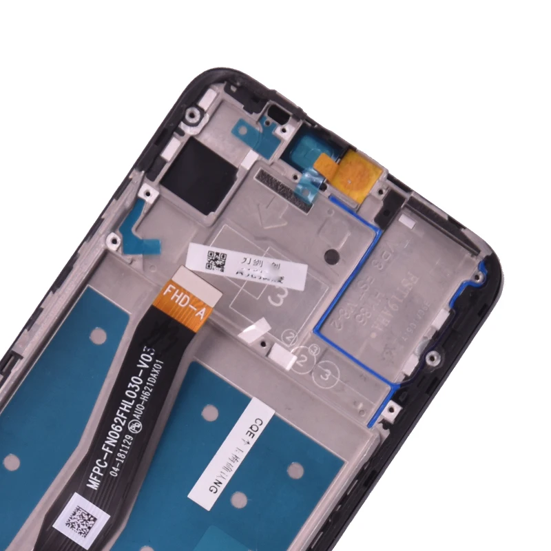 Для huawei P Smart ЖК-дисплей с кодирующий преобразователь сенсорного экрана в сборе с рамкой для P smart Запасная часть