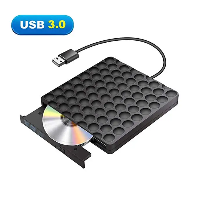 DVD Burner USB 3,0 DVD привод Оптический привод CD rom плеер DVD RW горелка для ноутбука компьютера ПК Macbook OS Window 10 - Цвет: DVD Burner