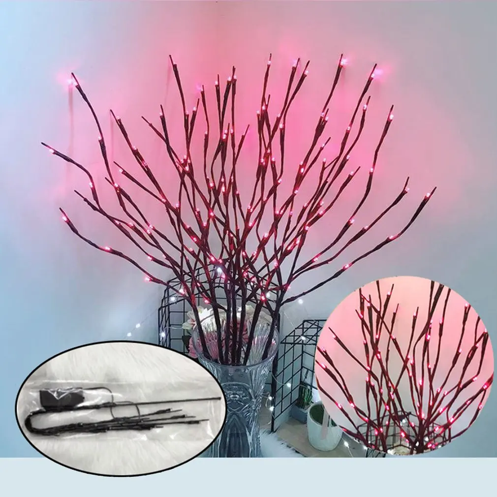 

20 Bulbs Home Party Decoration LED Fairy Light Vase Flower Branch Lamp Floral String Lights Christmas Garden Decoration
