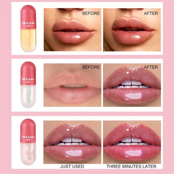 Day Night Instant Volume Lip Plumper Oil Clear Lasting Nourishing Repairing Reduce Lip Fine Line Care Lip Sexy Beauty Cosmetic 5