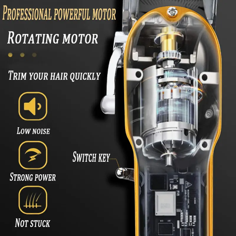 kemei 802 hairdressing cordless professional hair trimmer for men electric clipper rechargeable cutting machine | Бытовая техника