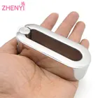 Бестселлер, мяч из нержавеющей стали 304, Растяжитель мошонки, замок для бандажа, сдерживание яичек, кольцо на член, БДСМ, интимные игрушки для мужчин