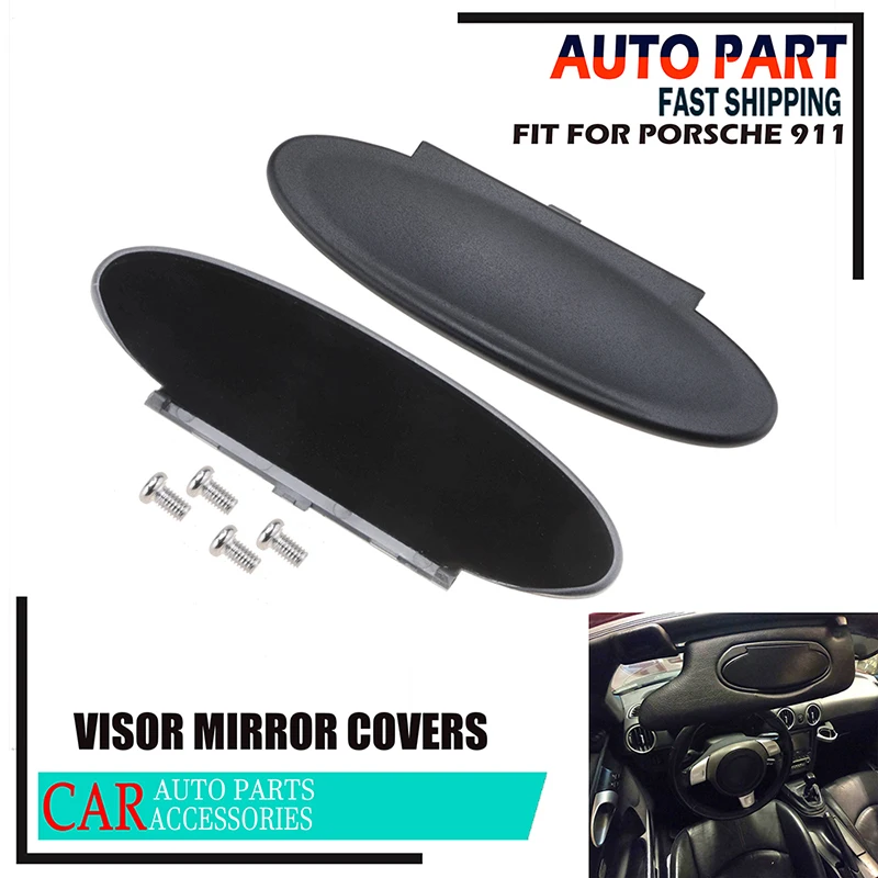 Солнцезащитный козырек чехол для зеркала трассы Черный Запасные части подходит