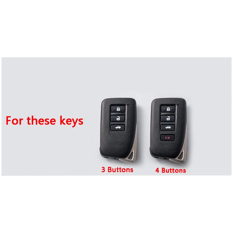 

Genuine leather car key case cover bag fob for Lexus NX GS RX IS ES GX LX RC 200 250 350 LS 450H 300H CT200 RX270LX NXIS