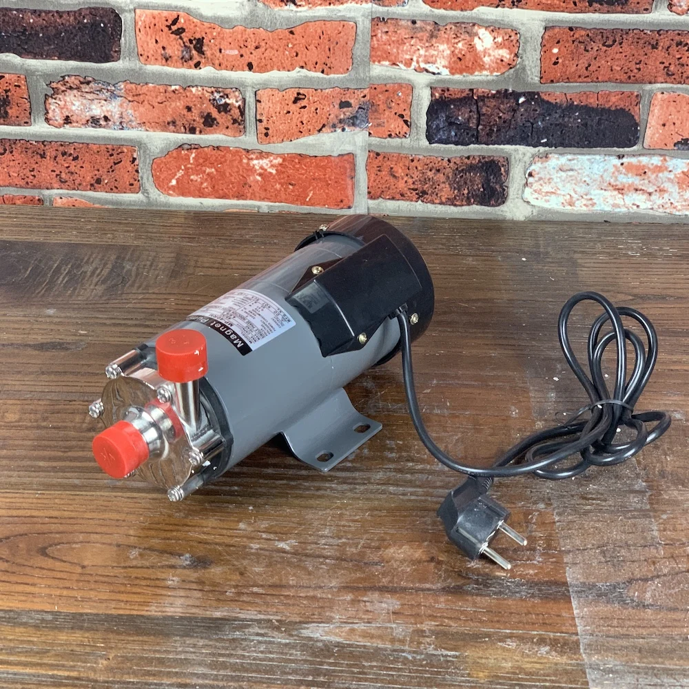 304 нержавеющая головка магнитный насос MP 40RM для домашнего пивоварения пищевой класс высокотемпературный 140C